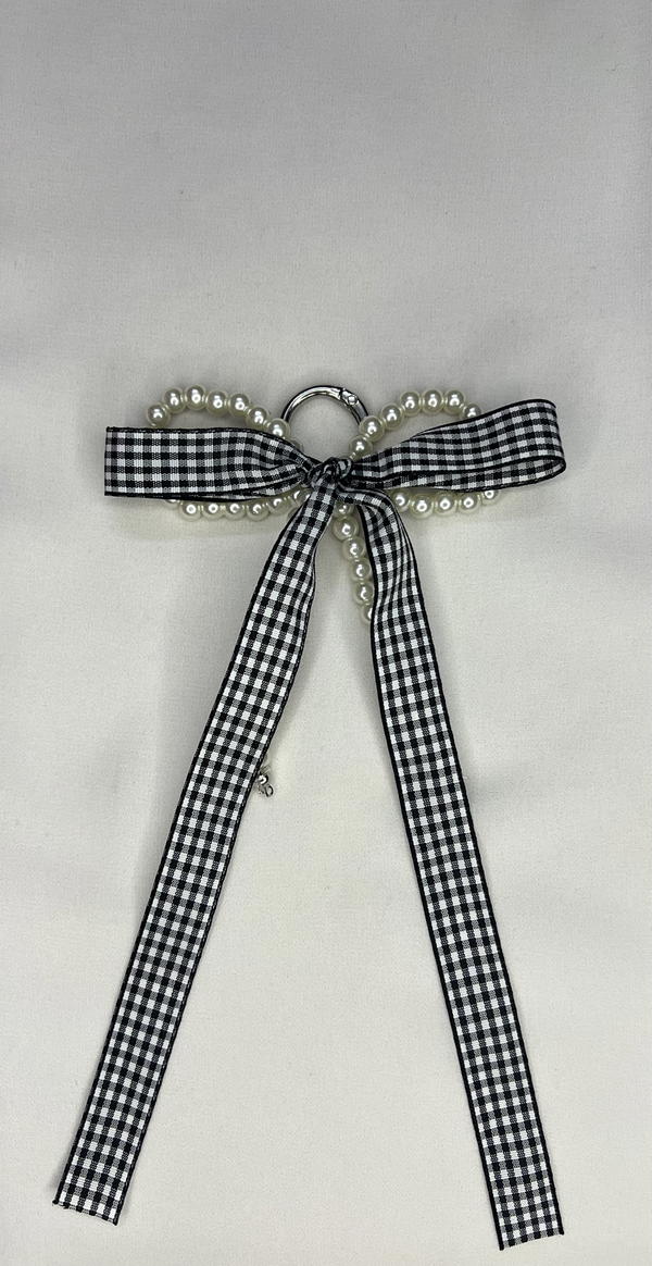 black&white bag charm  Image 1 Preview
