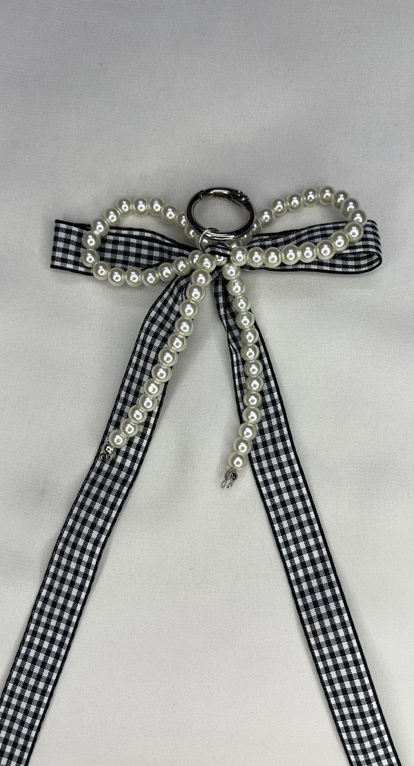 black&white bag charm  Image 2 Preview