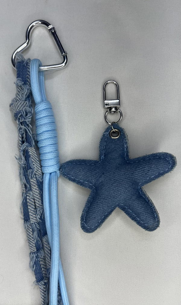 blue jeans bag charm Image 6 Preview