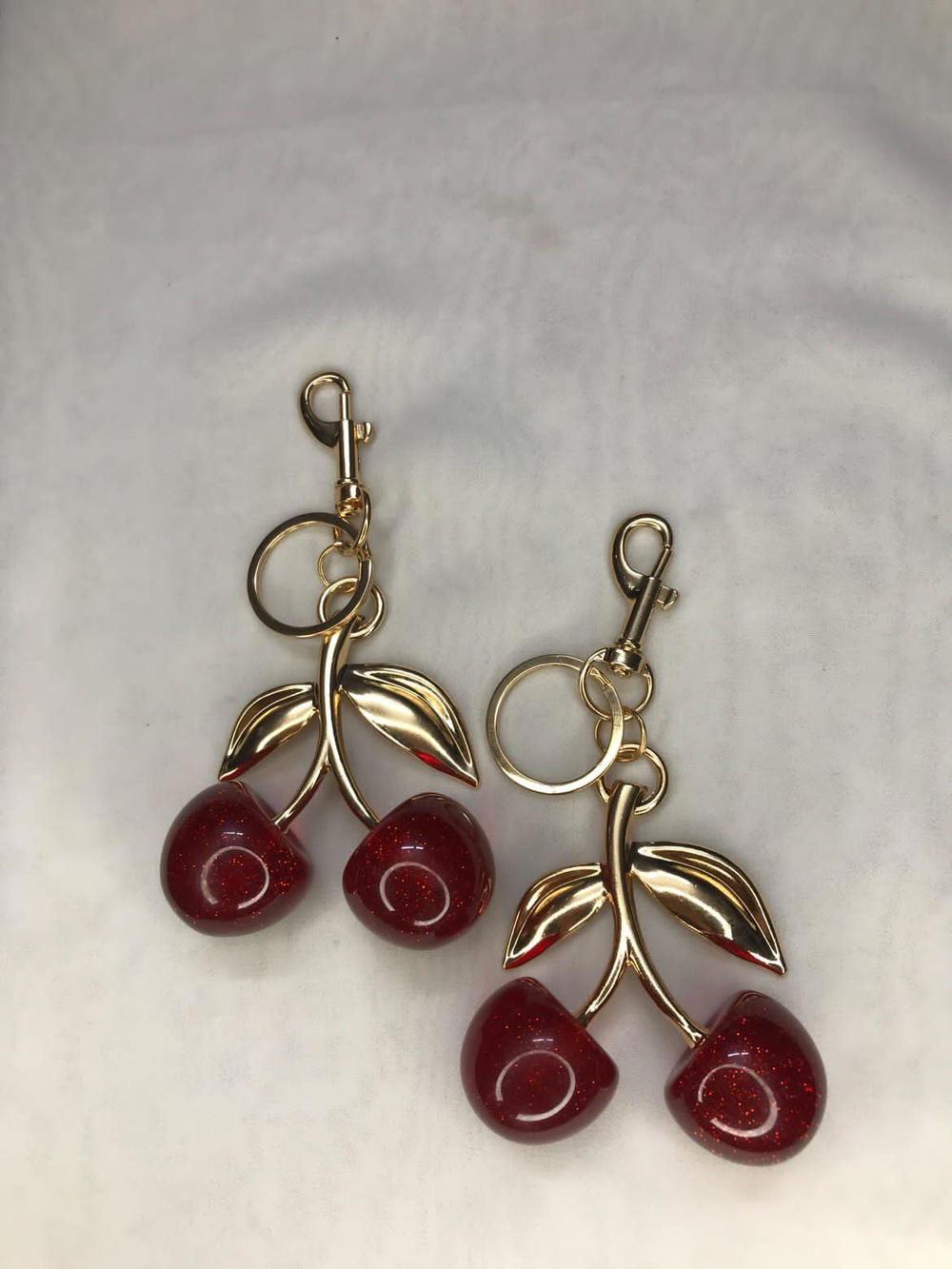 cherry bag charm  Preview Image