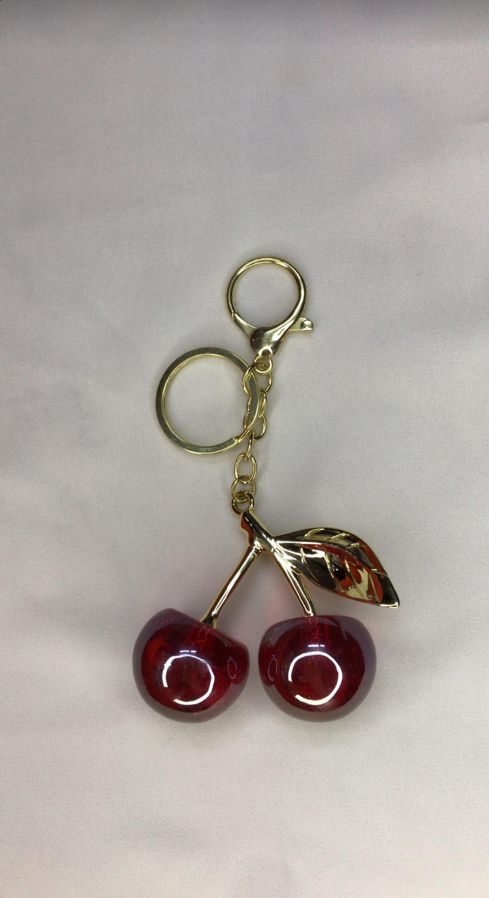 cherry bag charm  Preview Image