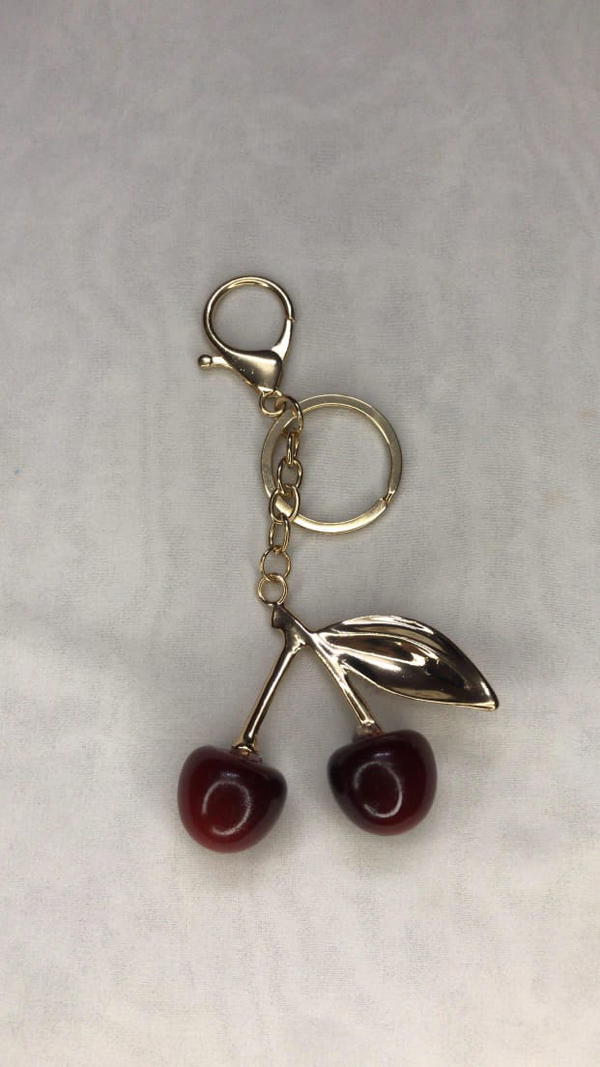 cherry bag charm  Image 2 Preview