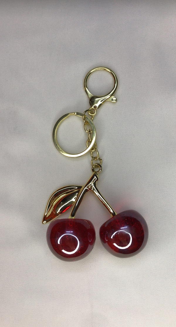 cherry bag charm  Image 3 Preview