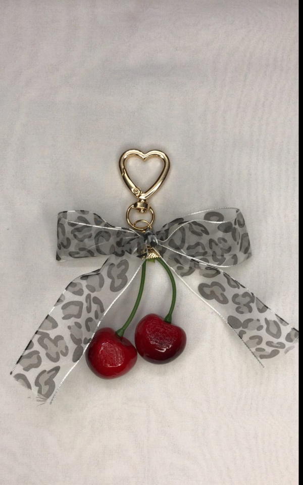 cherry bag charm  Image 4 Preview