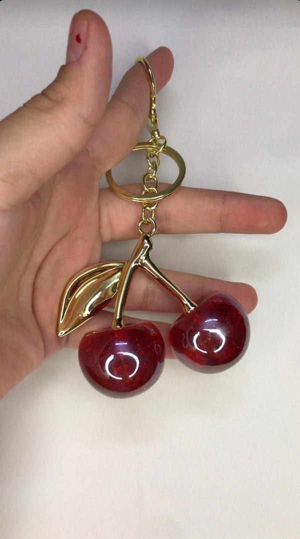 cherry bag charm  Image 4 Preview