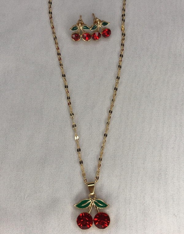 cherry necklace  Image 1 Preview