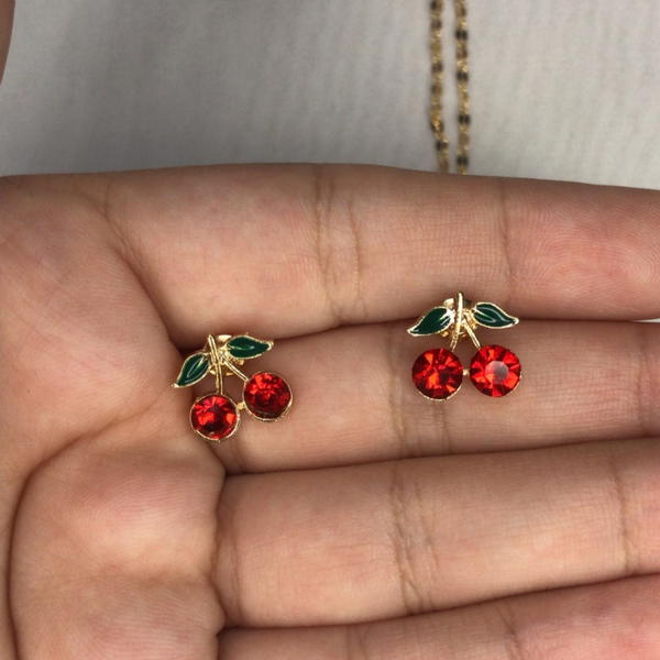 cherry necklace  Image 2 Preview