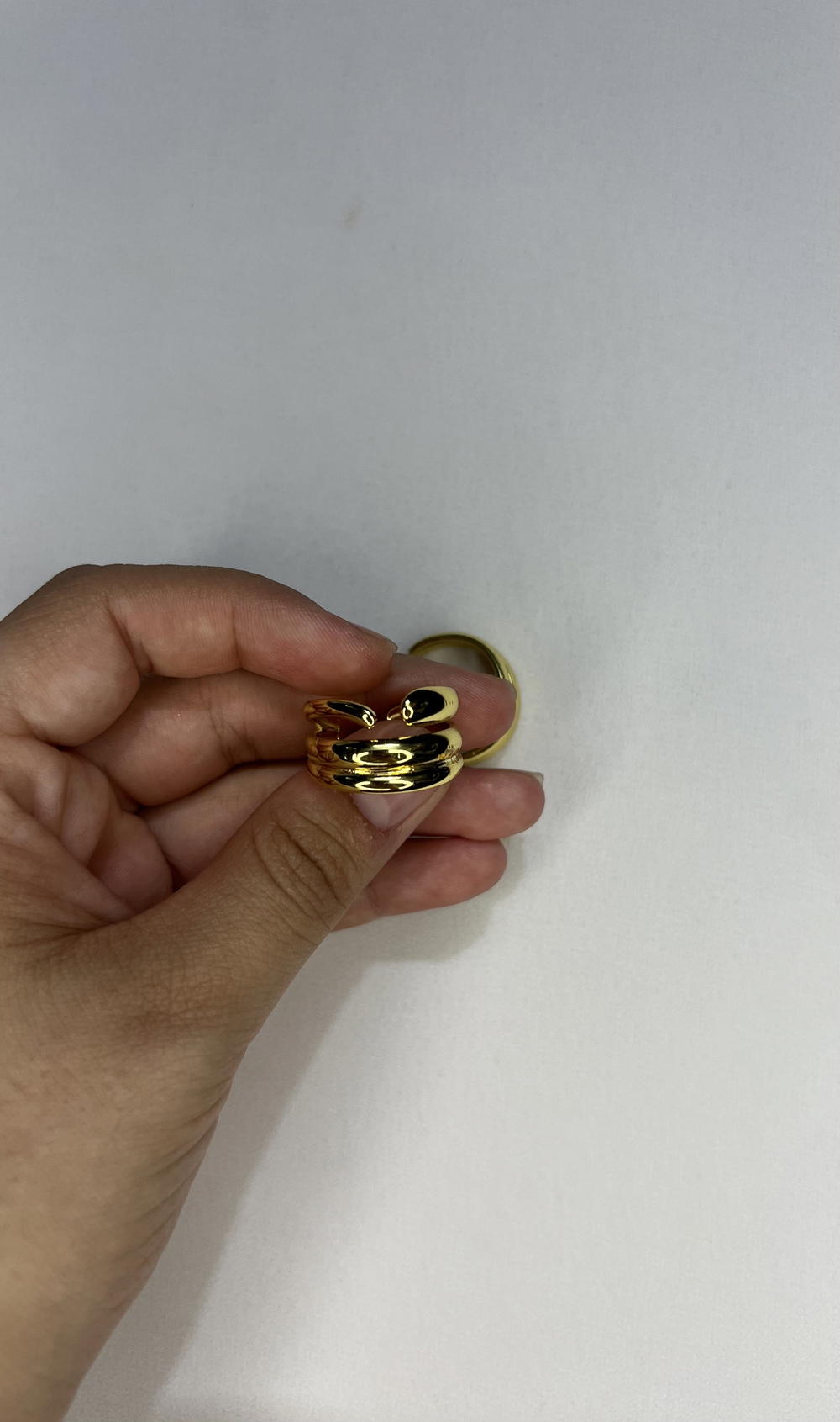 chunky gold ring  Preview Image
