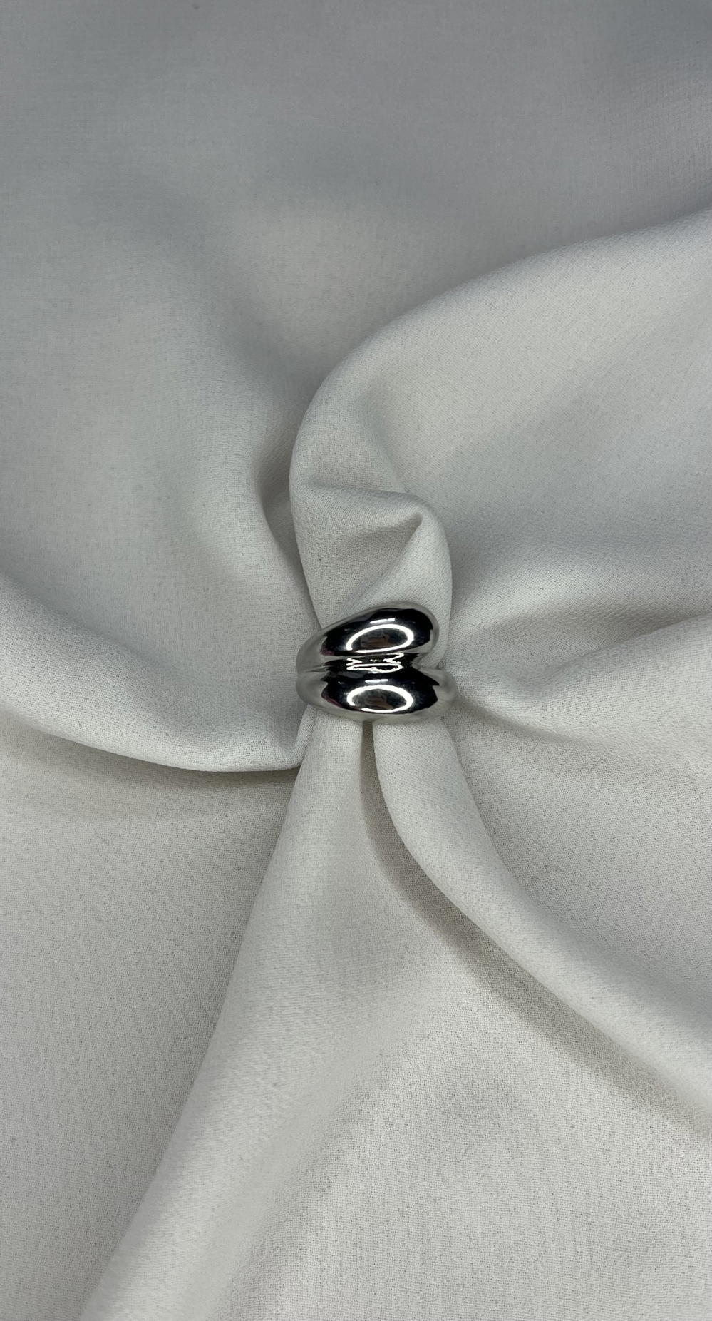 chunky silver ring  Preview Image
