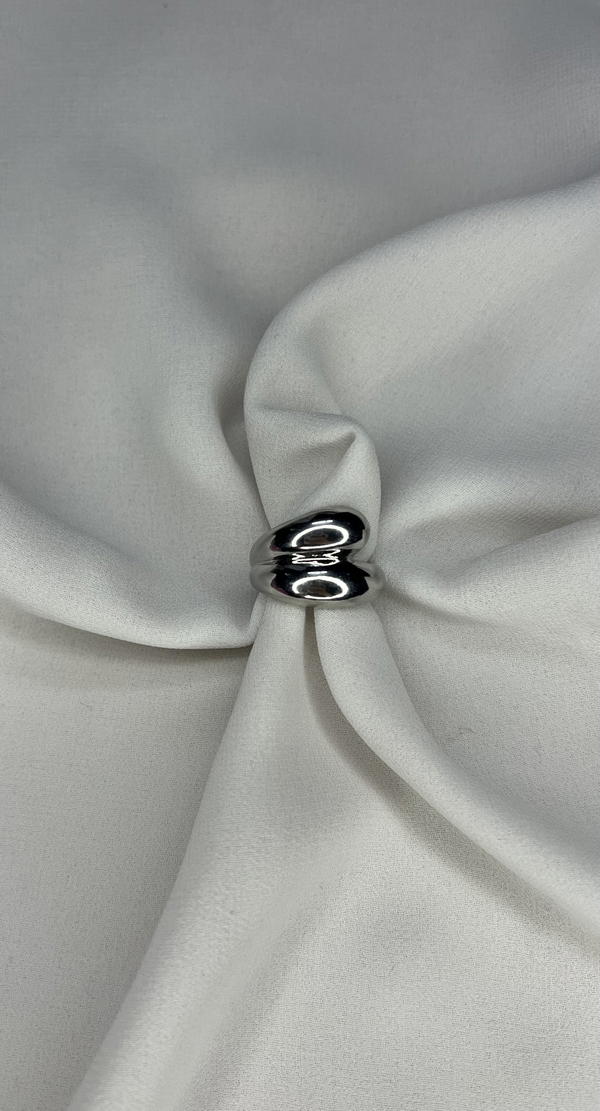 chunky silver ring  Image 1 Preview