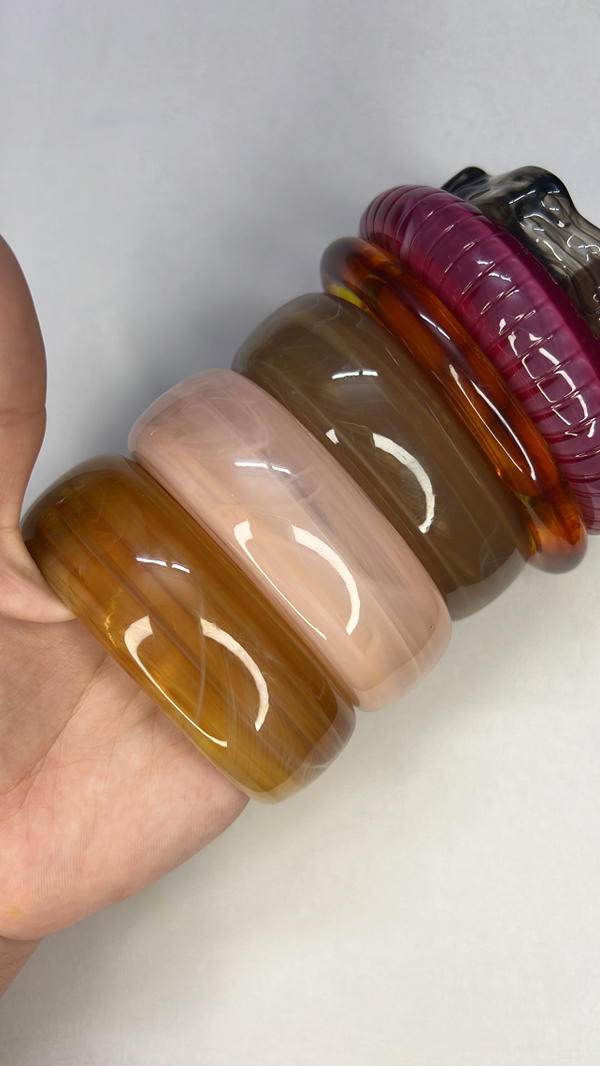 Acrylic bangles Image 2 Preview