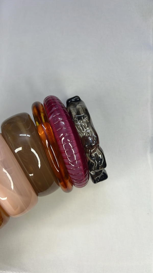 Acrylic bangles Image 3 Preview