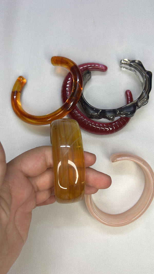 Acrylic bangles Image 5 Preview