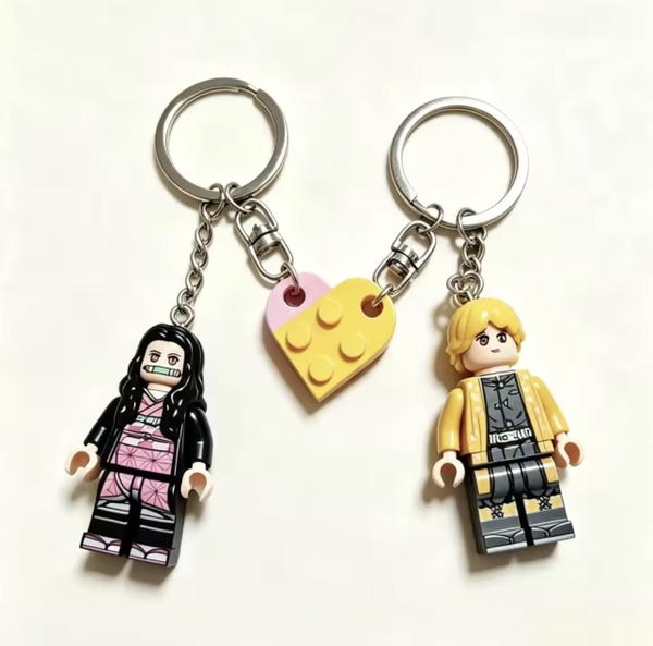demon slayer anime cartoon Lego keychains  Image 1 Preview