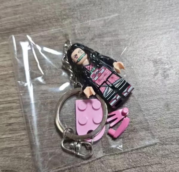 demon slayer anime cartoon Lego keychains  Image 3 Preview