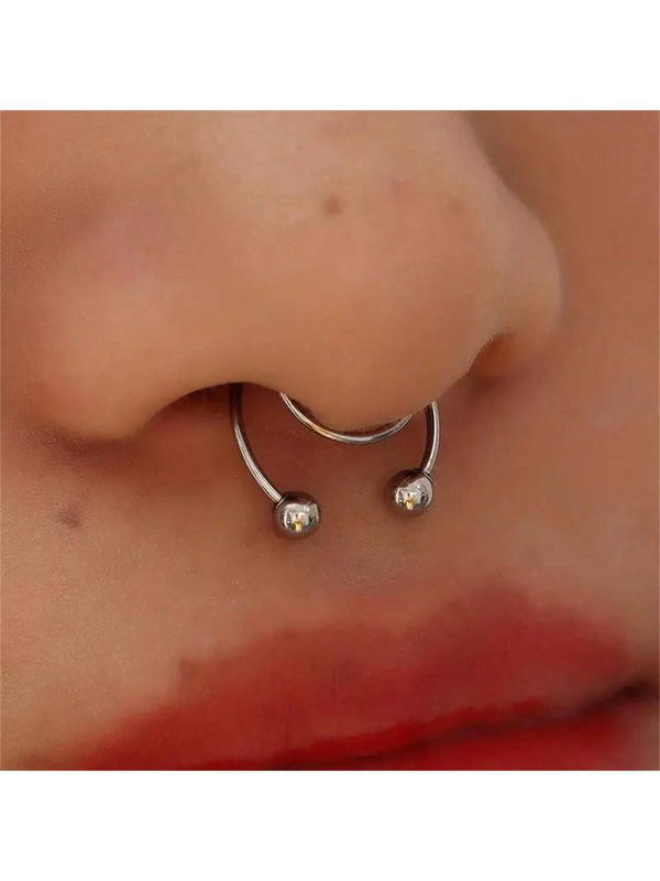 fake nose piercing  Image 3 Preview