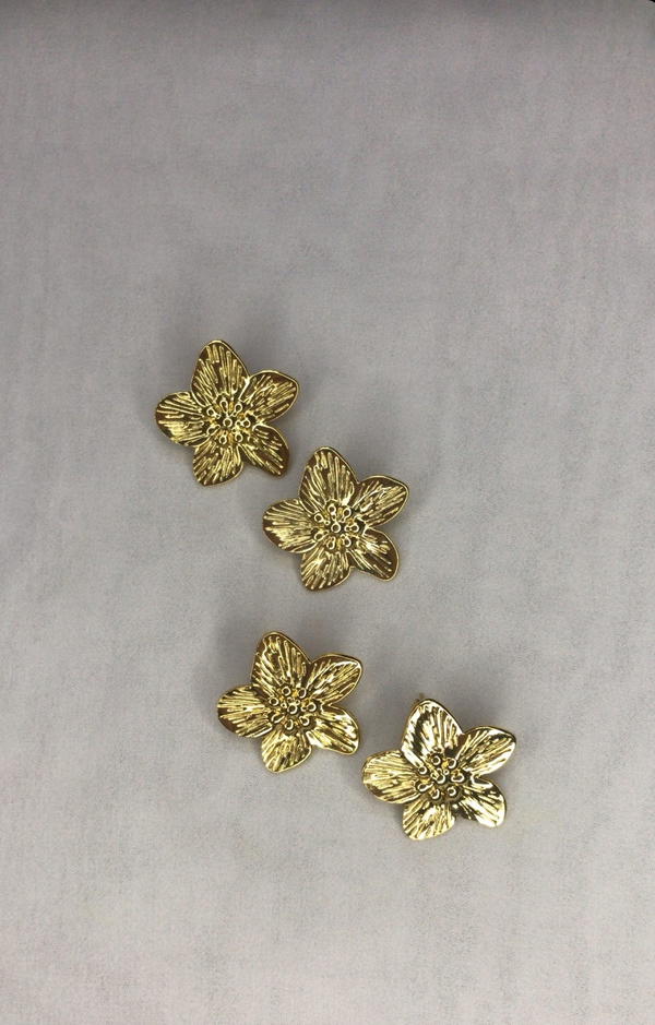 flower earrings  Image 4 Preview