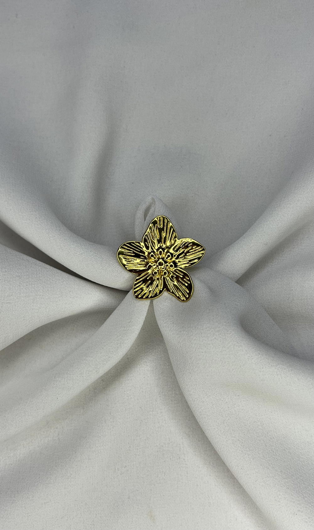 flower ring (stainless) Preview Image