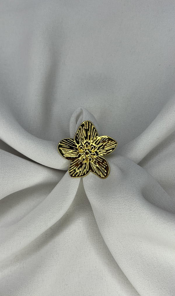 flower ring (stainless) Image 2 Preview
