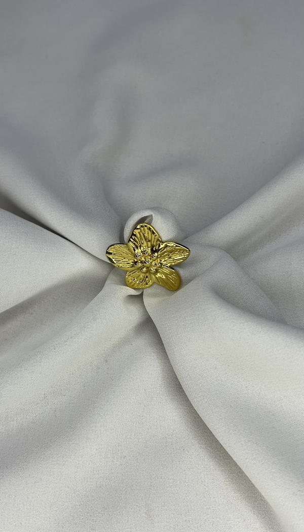 flower ring (stainless) Image 4 Preview