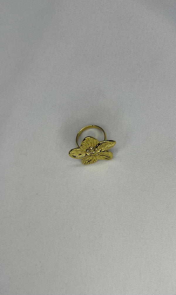 flower ring (stainless) Image 5 Preview