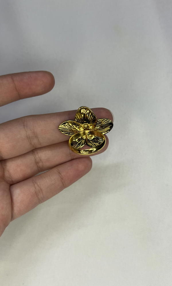 flower ring (stainless) Image 8 Preview