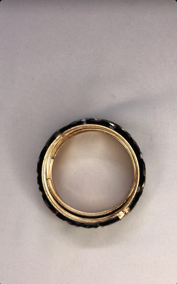 flower bangle (black) Image 6 Preview