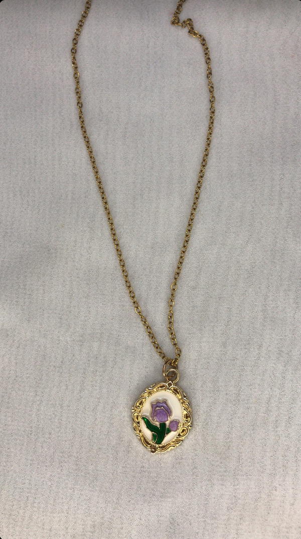 flower necklace  Image 3 Preview