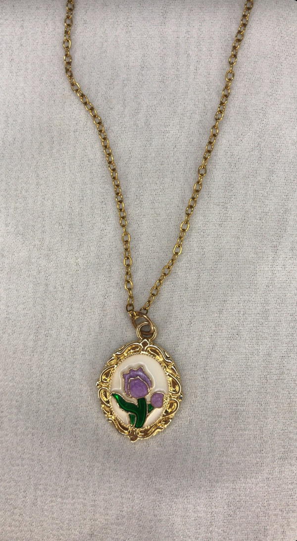 flower necklace  Image 4 Preview