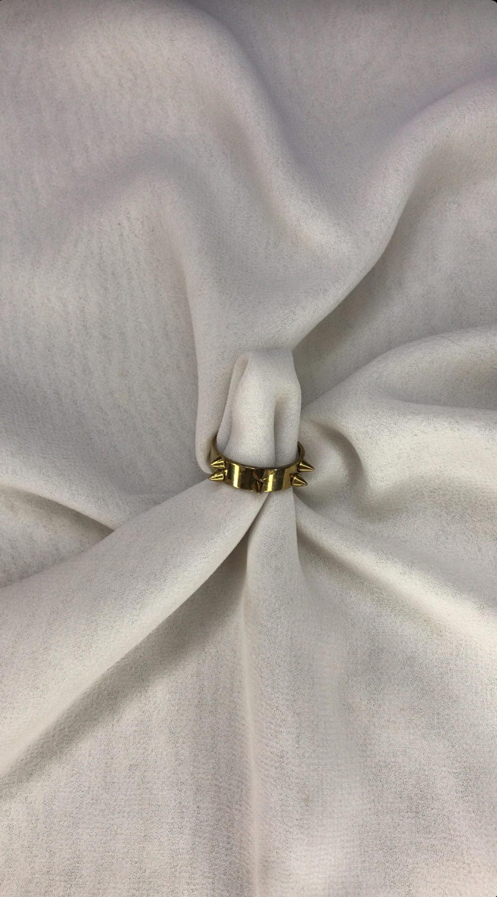 gold gothic ring  Preview Image