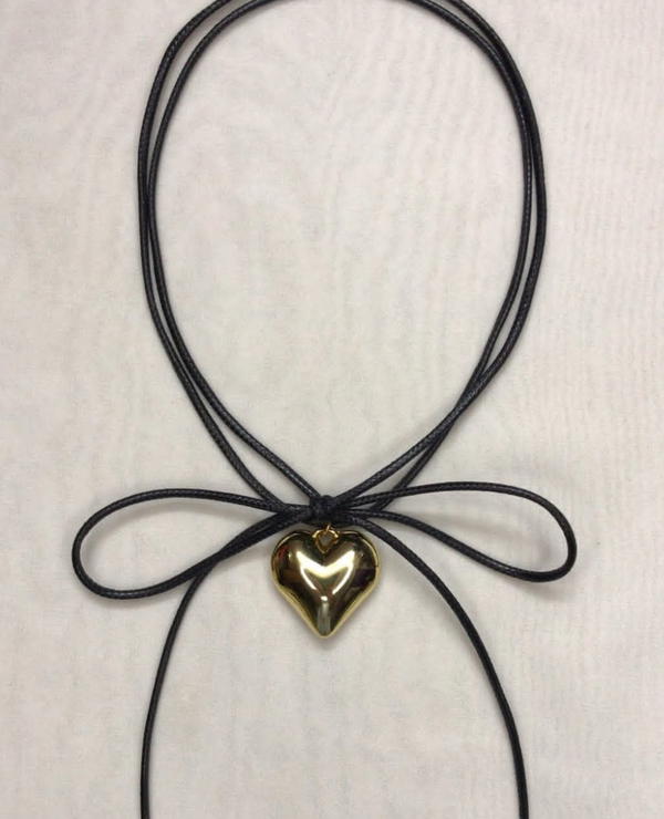 gold heart necklace  Image 1 Preview