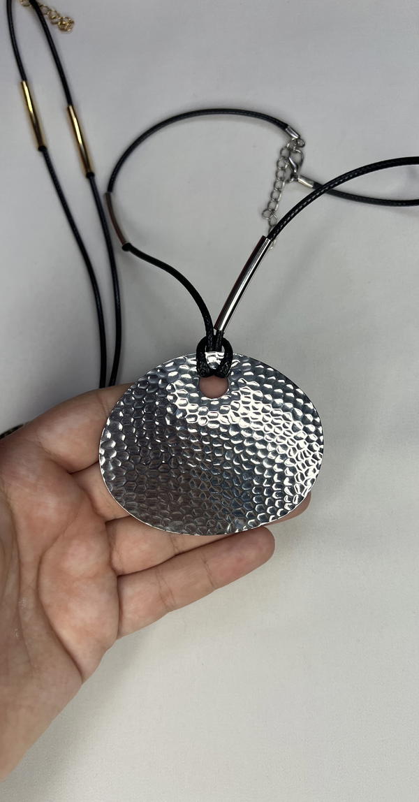 gold&silver chunky necklace  Image 6 Preview