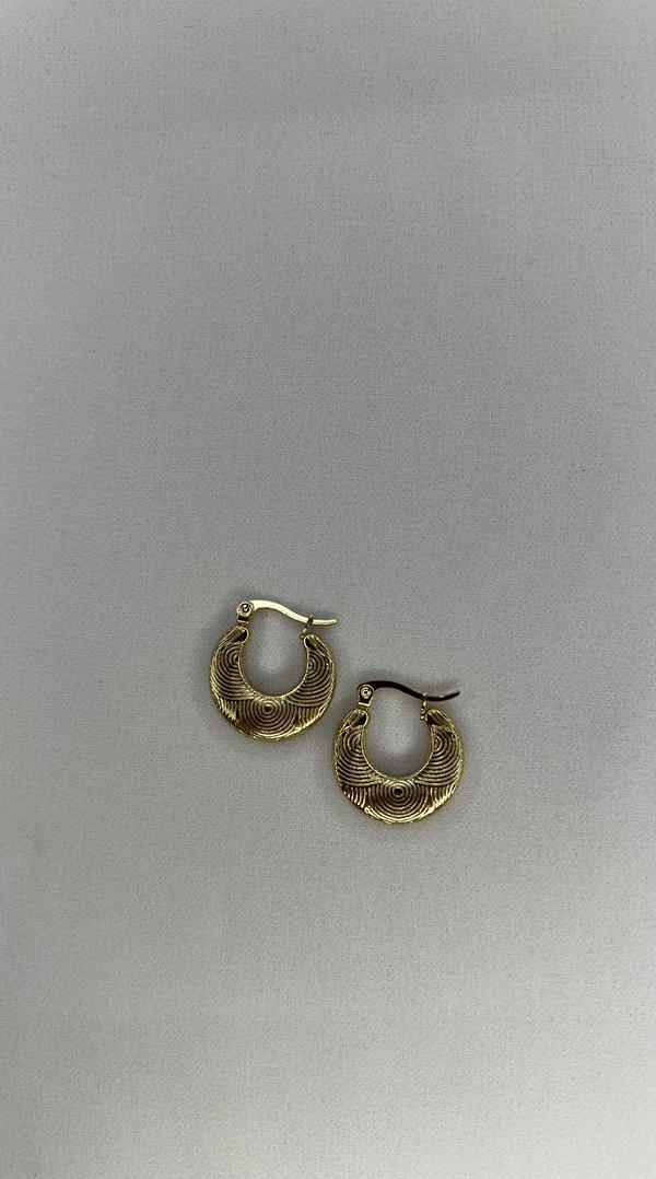 golden earrings  Image 2 Preview
