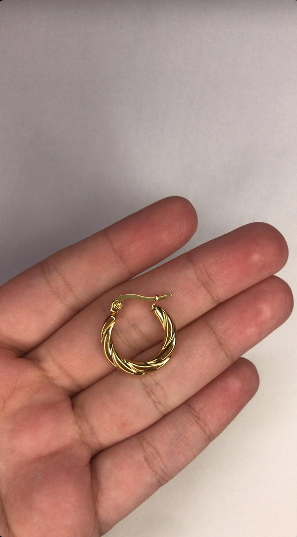 golden earrings  Image 3 Preview
