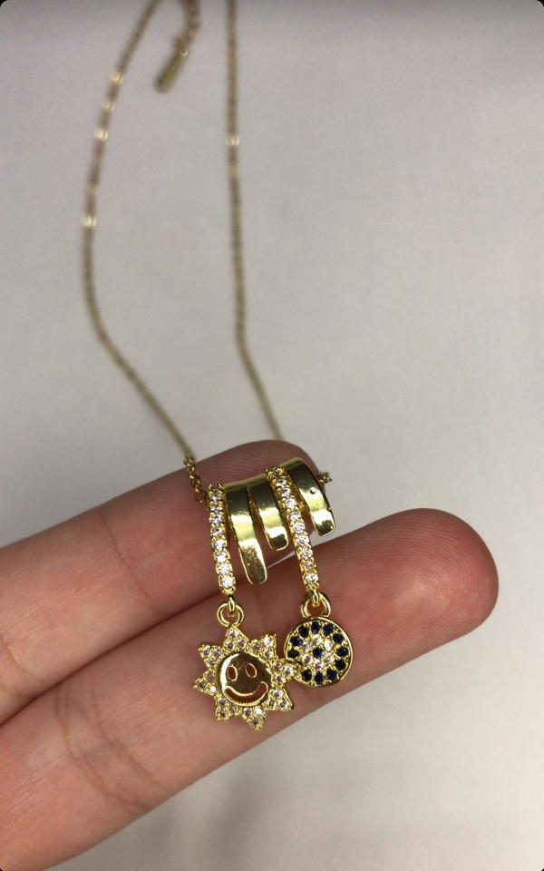 golden necklace  Image 5 Preview