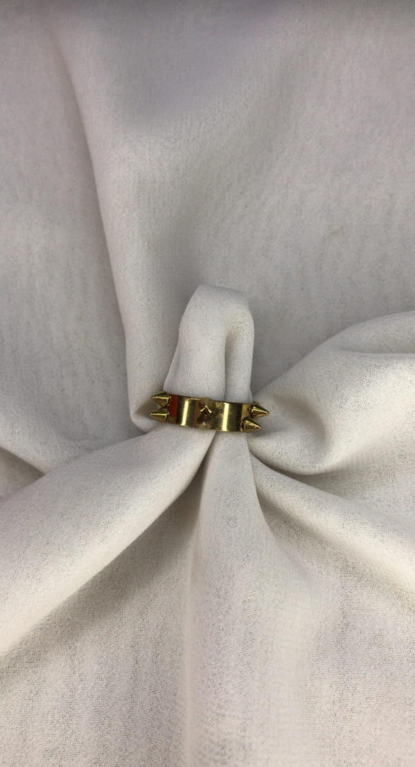 gold gothic ring  Image 2 Preview