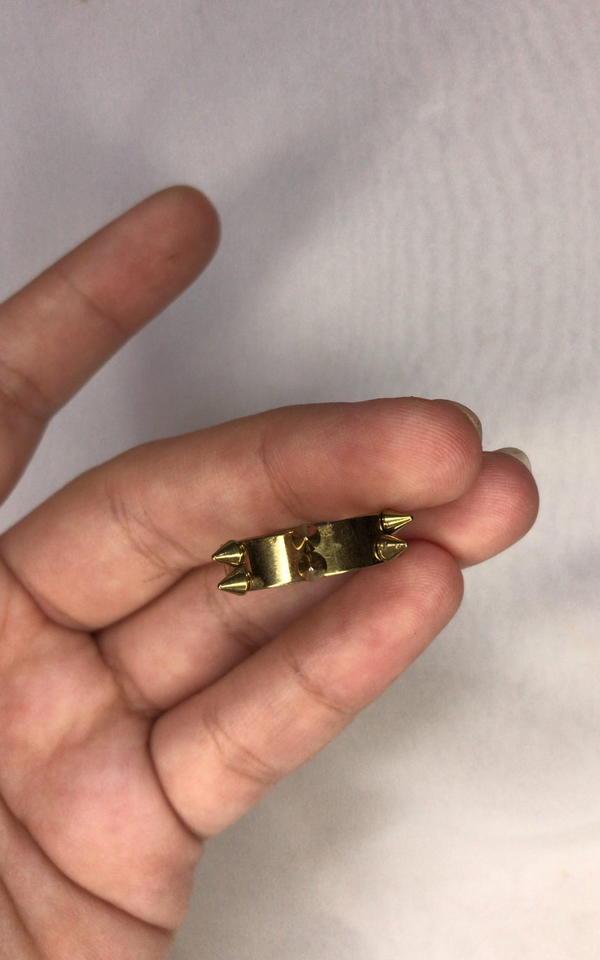 gold gothic ring  Image 4 Preview