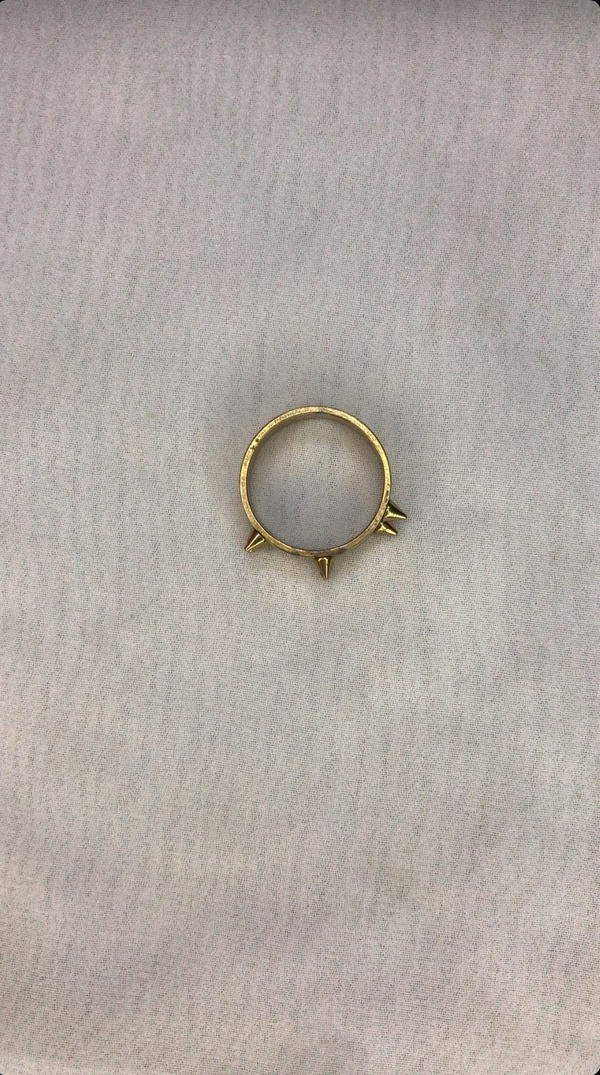 gold gothic ring  Image 5 Preview