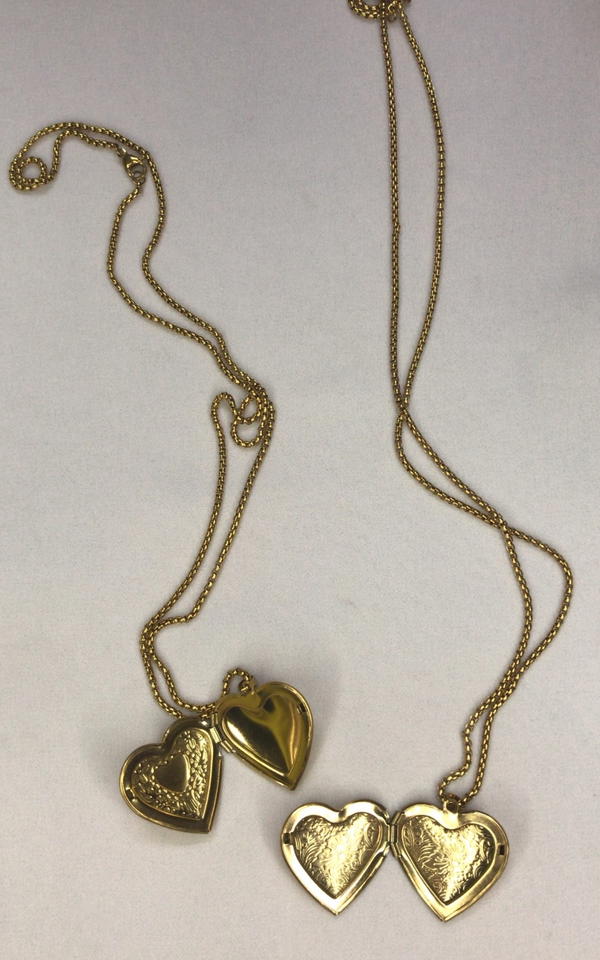 gold heart locket  Image 2 Preview