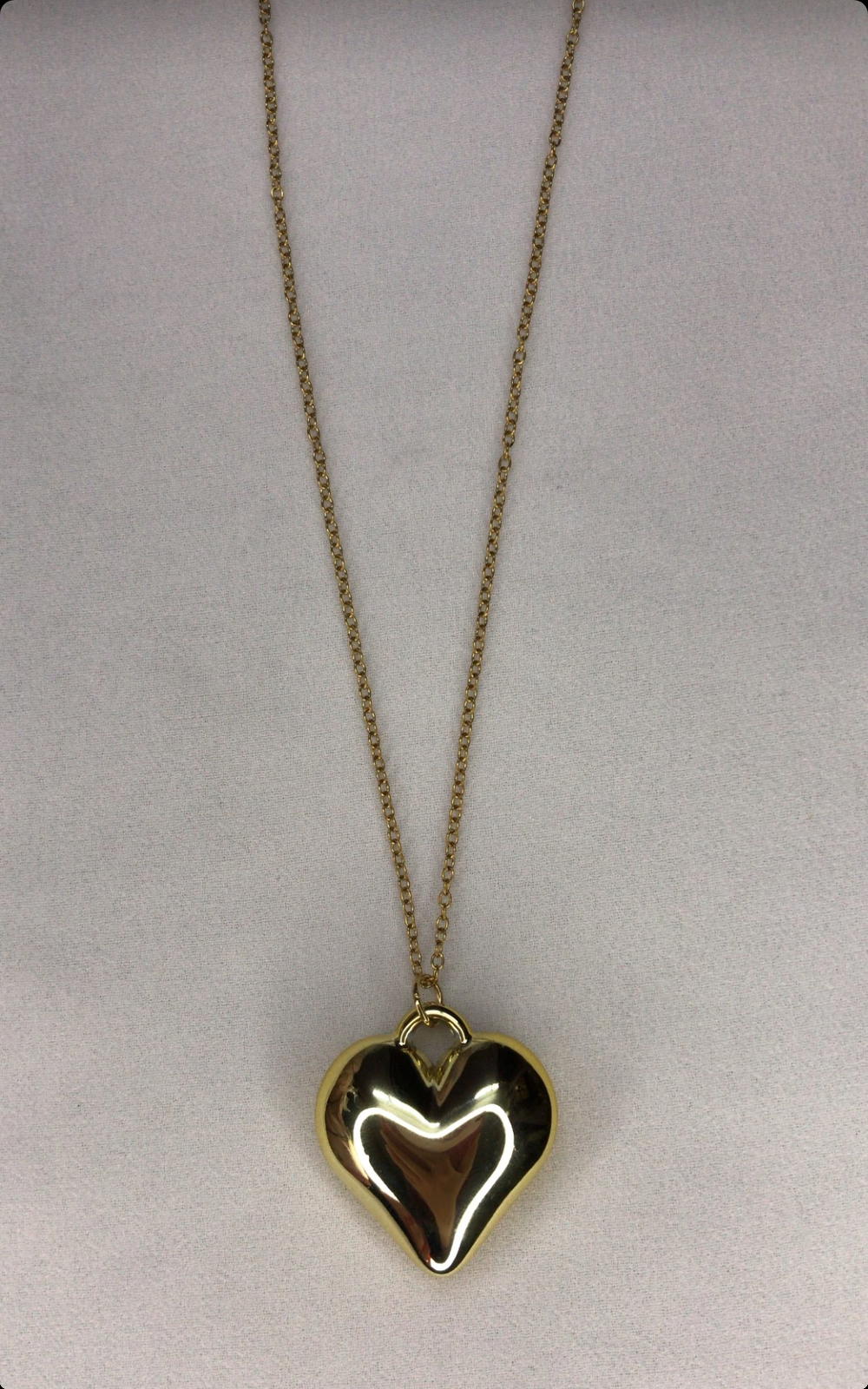 gold heart (stainless necklace) Preview Image