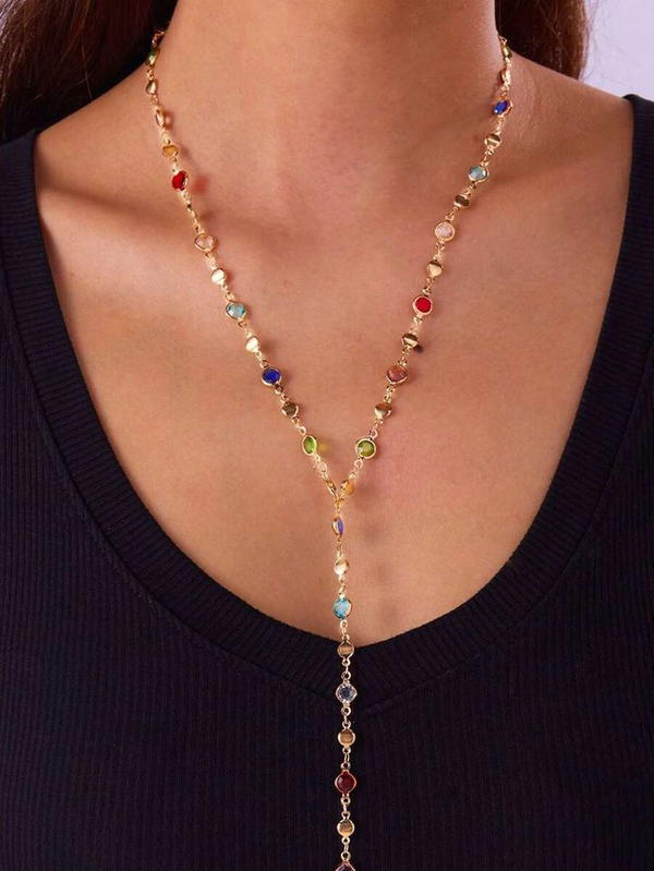 gold long chain  Image 8 Preview