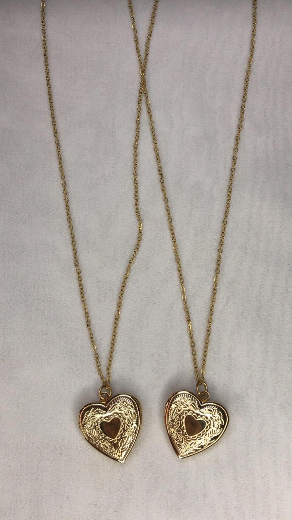 gold stainless locket  Image 8 Preview