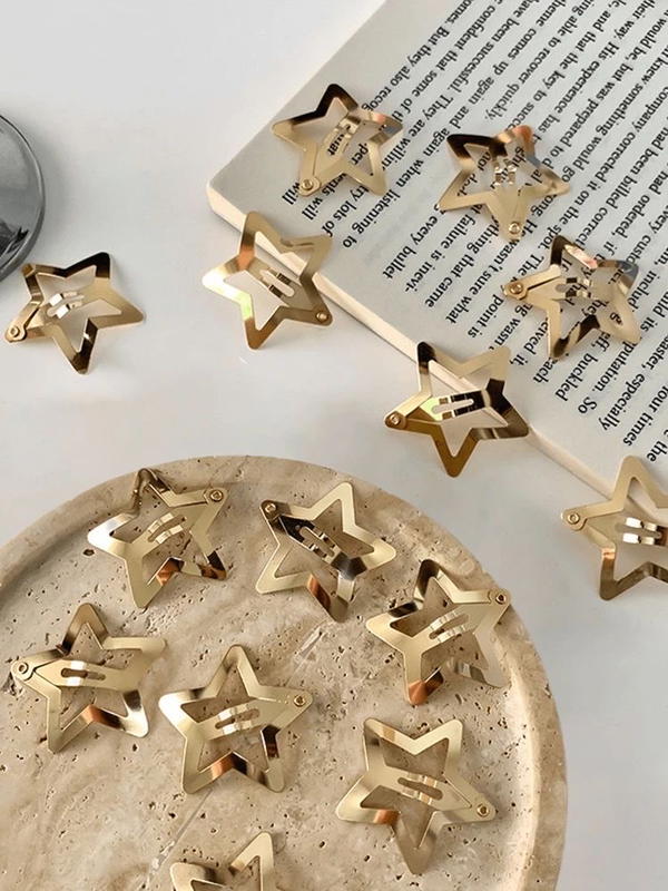 gold star clips Image 4 Preview