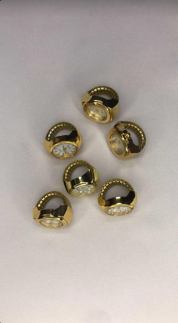 gold watch ring  Image 4 Preview