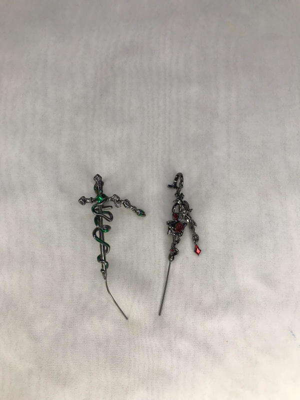 gothic earrings  Image 3 Preview
