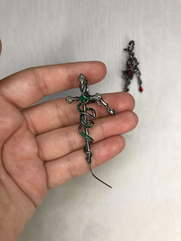 gothic earrings  Image 4 Preview