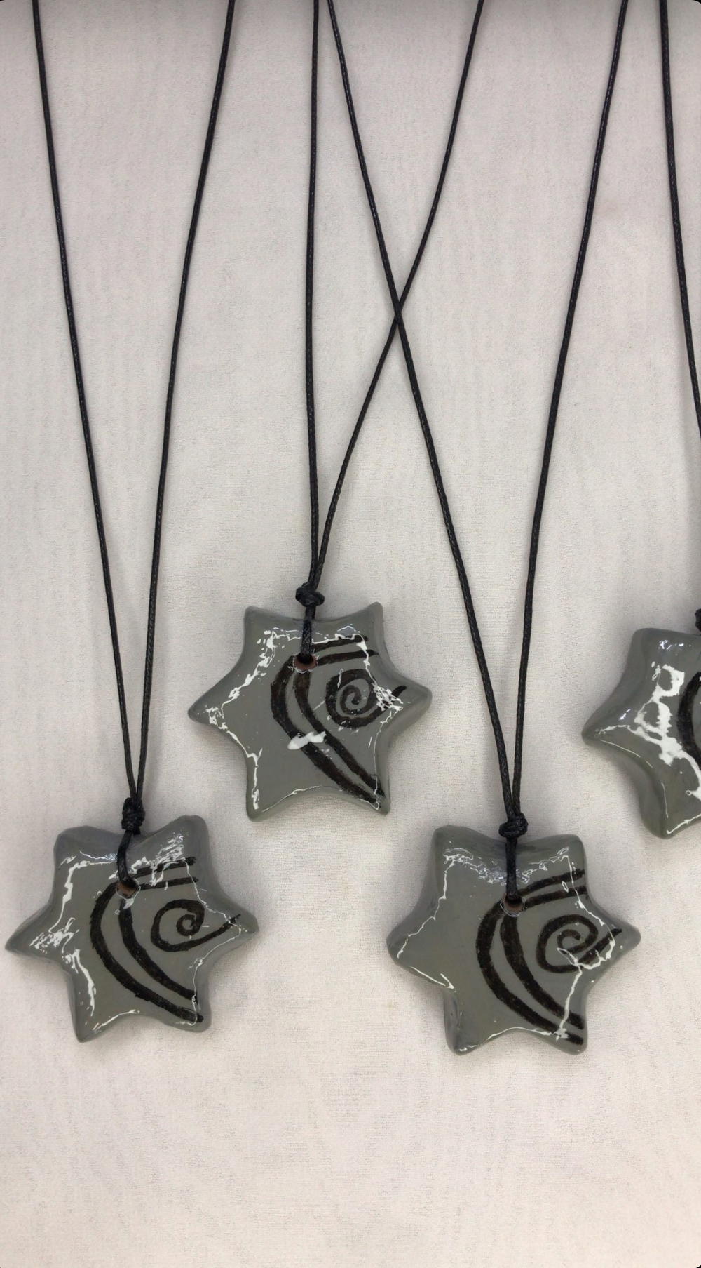 gray star necklace  Preview Image