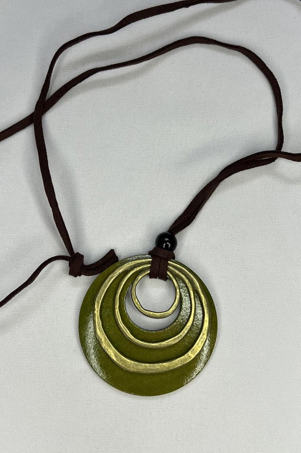 green chunky necklace  Image 4 Preview