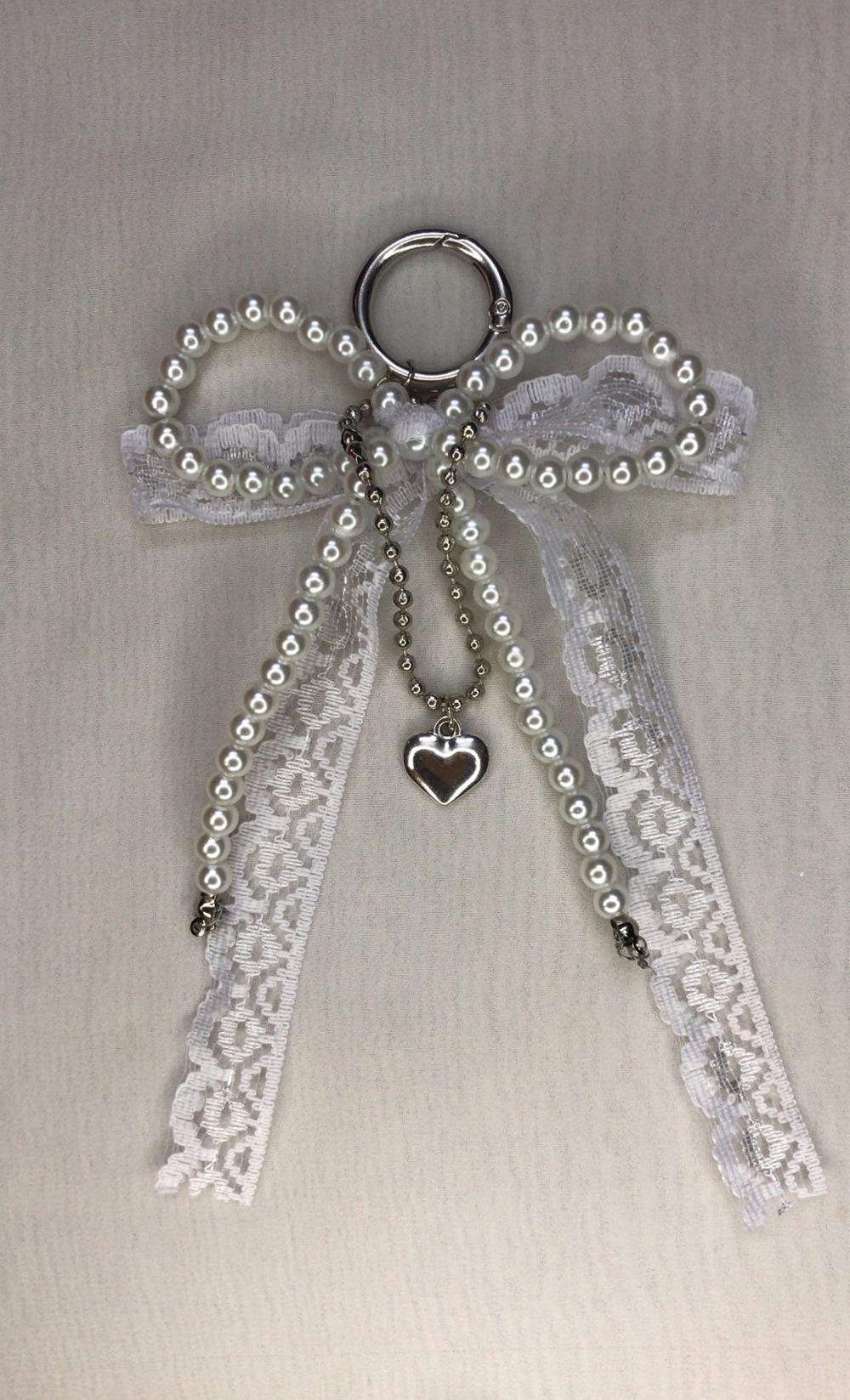 heart bag charm  Preview Image