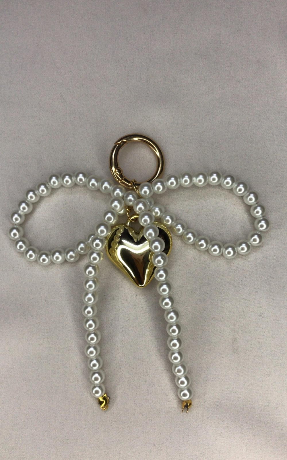 heart bag charm  Preview Image
